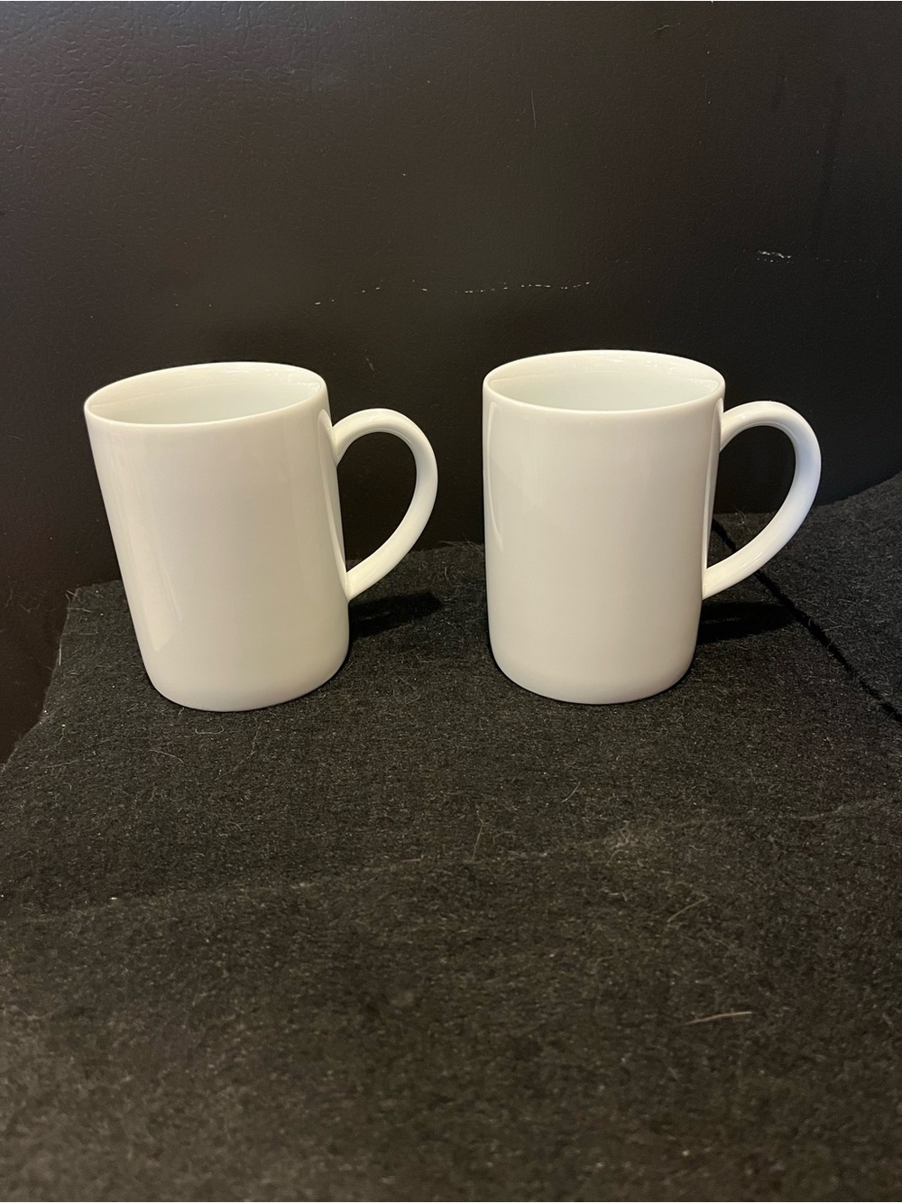 Crate & Barrel White Coffee Mug - Set of 2 - Picture 4 of 11
